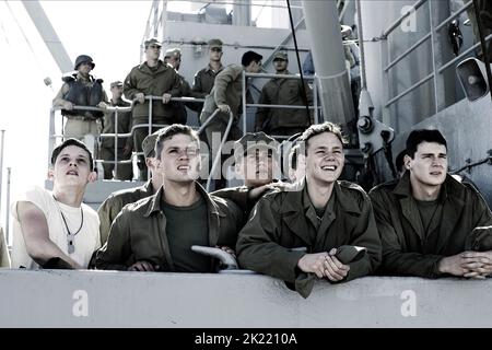 JAMIE Bell, Ryan Phillippe, SCOTT REEVES, JOSEPH CROSS, Benjamin Walker, Fahnen unserer Väter, 2006 Stockfoto