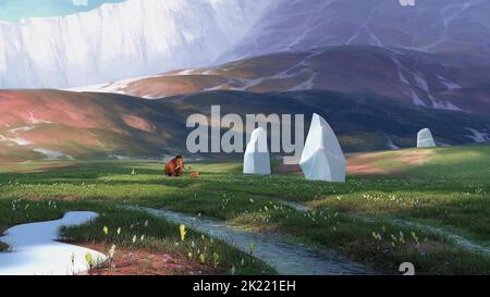 SID, Manny, Diego, EISZEIT: Die KERNSCHMELZE, 2006 Stockfoto