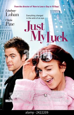 LINDSAY LOHAN, Chris Pine, nur mein Glück, 2006 Stockfoto