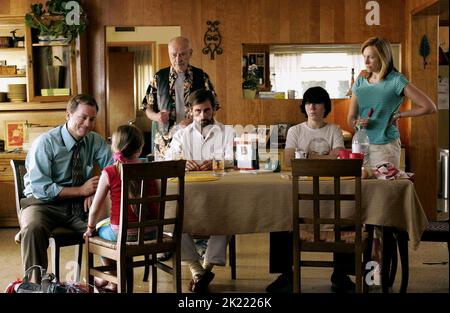 GREG KINNEAR, ABIGAIL BRESLIN, Alan Arkin, STEVE CARELL, Paul Dano, Toni Collette, Little Miss Sunshine, 2006 Stockfoto