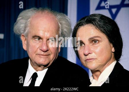 IAN HOLM, TOVAH FELDSHUH, Jerusalem, 2006 Stockfoto