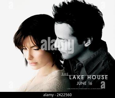 SANDRA BULLOCK, Keanu Reeves, DAS HAUS AM SEE 2006 Stockfoto