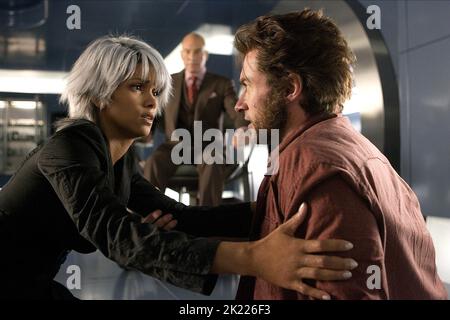 HALLE BERRY, Patrick Stewart, Hugh Jackman, X-Men: Der letzte Widerstand: X-Men 3, 2006 Stockfoto