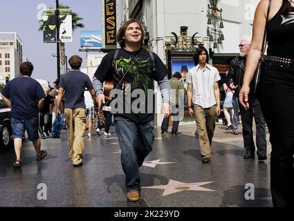 JACK BLACK, TENACIOUS D IN DIE PICK OF DESTINY, 2006 Stockfoto