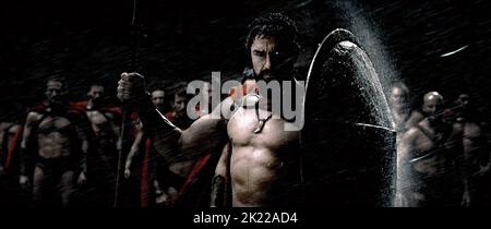 GERARD BUTLER, 300, 2006 Stockfoto