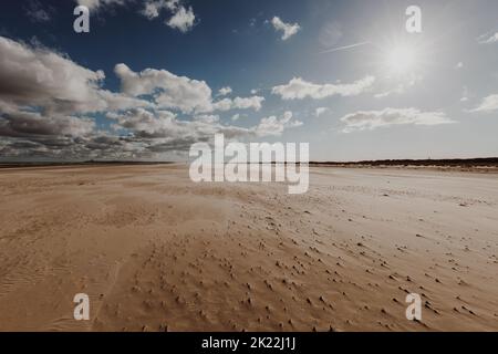 Strand Juist Stockfoto