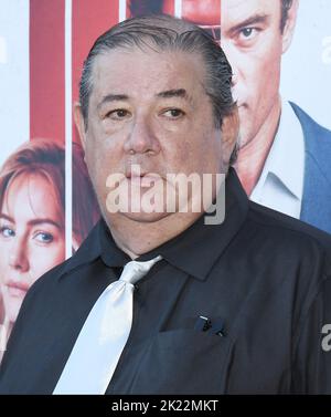 Los Angeles, USA. 21. September 2022. Gilbert Galvan Jr. kommt bei der BANDIT-Weltpremiere an, die am Mittwoch, dem 21. September 2022, im Harmony Gold in Los Angeles, CA, stattfand. (Foto: Sthanlee B. Mirador/Sipa USA) Quelle: SIPA USA/Alamy Live News Stockfoto