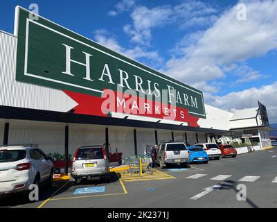 ALBURY, NEW SOUTH WALES, AUSTRALIEN. - Am 29. Mai 2022. - Harris Farm Markets ist eine australische Lebensmittelkette mit über 30 verschiedenen Standorten in New so Stockfoto