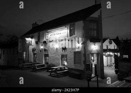 The Lake Road Inn Pub, Stadt Keswick, Lake District National Park, Cumbria County, England, Großbritannien Stockfoto