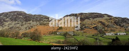 Blick über Sheffield Pike Fell und Glenridding Dodd Fells, Lake District National Park, Cumbria, England, Großbritannien Sheffield Pike und Glenridding Dodd Fells Stockfoto