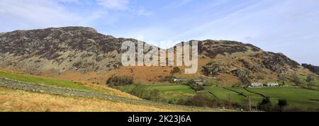 Blick über Sheffield Pike Fell und Glenridding Dodd Fells, Lake District National Park, Cumbria, England, Großbritannien Sheffield Pike und Glenridding Dodd Fells Stockfoto