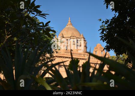 Umaid Bhavan Palace, Jodhpur Rajasthan Stockfoto