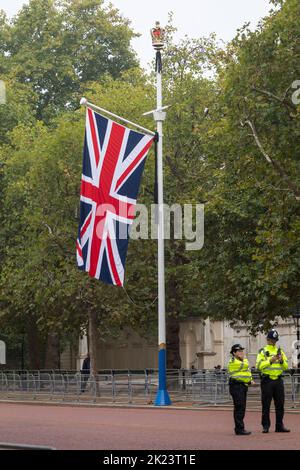 Die Nation trauert weiterhin um den Verlust von Königin Elisabeth II. Am Donnerstag. Bild aufgenommen am 11.. September 2022. © Belinda Jiao jiao.bilin@gmail.com 0 Stockfoto