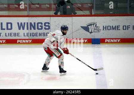 Jerry D'Amigo (Düsseldorfer EG) beim Spiel der DEL, 39. Sptg.: SERC Wild Wings gegen Düsseldorfer EG (DEG) Stockfoto