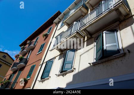 Peschiera del Garda ist eine Stadt und Gemeinde in der Provinz Verona, in Venetien, Italien. Stockfoto