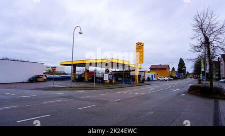 Dortmund, 28. Dezember 2021: JET-Tankstelle in Dortmund, Deutschland am 28. Dezember 2021 Stockfoto