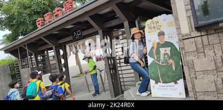 Anping Castle, Tainan - Mar 17, 2022 : die Holländer im frühen 17.. Jahrhundert, kombiniert militärische und kommerzielle Kräfte, besetzten das heutige Anping im Jahr 1624 Stockfoto