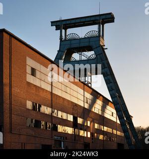 Ewald Pit, industrielles Erbe der Ruhrmetropole in Herten, Deutschland Stockfoto
