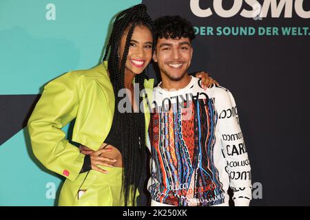 Nora Hennes, Soufiane El Mesaudi Premiere HYPE, Kino Residenz-Kino, Köln, 03.05.2022 Stockfoto