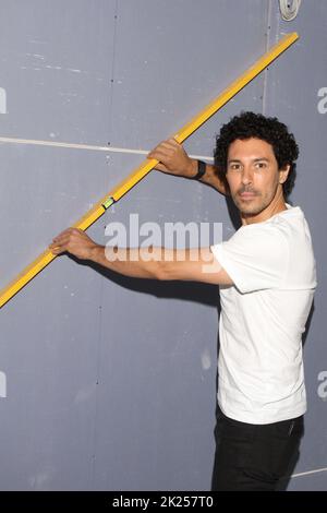 Boris Entrup, Sneak Peak auf der Baustelle Dunkelziffer, Hamburg, 22.06.2022 Stockfoto