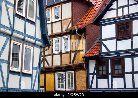 Die Stadt Bad Sooden Allendorf im Werra-Tal in Deutschland Stockfoto
