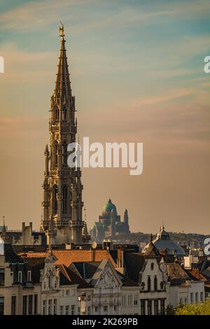 Brüssel Rathaus I Stockfoto