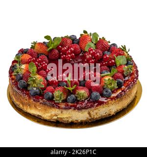 Sommerschwammkuchen Stockfoto