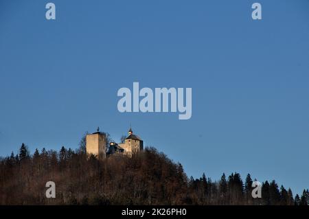 Schloss Thierberg in Kufstein Stockfoto