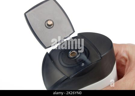 Behälter für generische Kosmetika Stockfoto