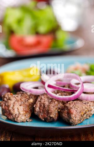 Cevapcici Stockfoto