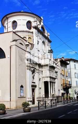 Brescia - die Kirche Chiesa di Santa Maria dei Miracoli Stockfoto