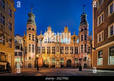 Polen, Danzig - Manneristische Große Waffenkammer, Danziger Altstadt Stockfoto