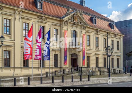 Jüdisches Museum, Lindenstraße, Berlin, Deutschland, Europa Stockfoto