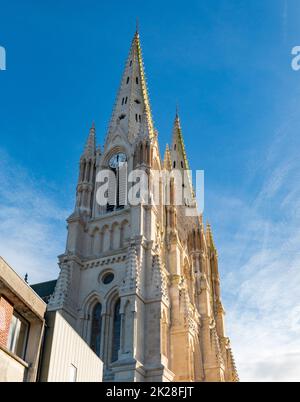 Notre-Dame-Kirche Cholet Stockfoto