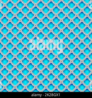 Abstrakter blauer Hintergrund – Abbildung 3D Stockfoto