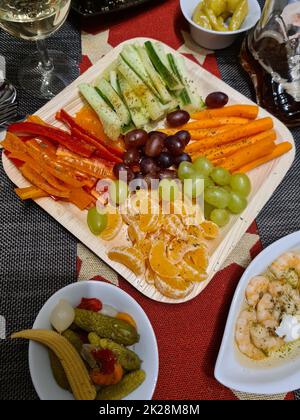 Tapas vor Ort in einer Tapas-Bar Stockfoto