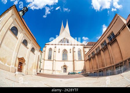 Emmaus-Kloster oder Kloster Na Slovanech in Prag, Tschechische Republik Stockfoto