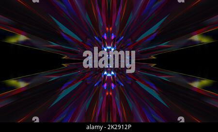 Heller Diamanttunnel Stockfoto