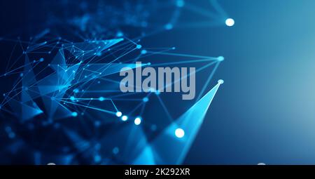 Abstrakter High-Tech-Hintergrund Stockfoto