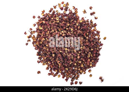Ein Haufen Szechuan-Pfeffer Stockfoto