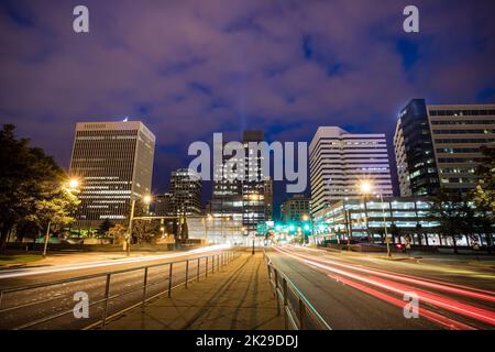 Downtown Richmond, Virginia Skyline Stockfoto