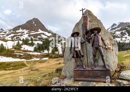 Landschaft in der Nähe von Staller Sattel, Hohe Tauern Osttirol, Österreich Stockfoto