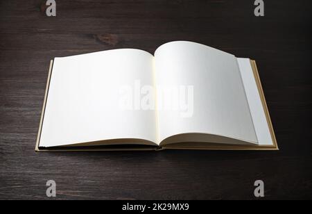 Broschürenmodell Stockfoto