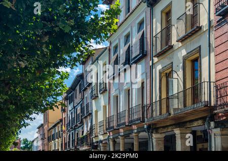 Architektur in Alcala de Henares, Provinz Madrid, Spanien Stockfoto