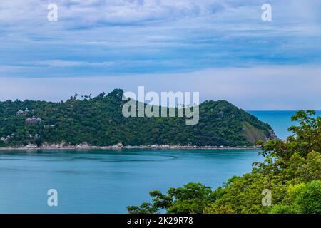 Panorama Thong Nai Pan Beach, Koh Phangan Surat Thani Thailand. Stockfoto