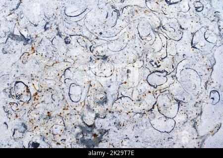 Nahaufnahme der Oberfläche aus Marmorstein Stockfoto