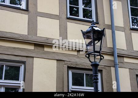 Gebäude der historischen Altstadt von Göttingen in Niedersachsen Stockfoto