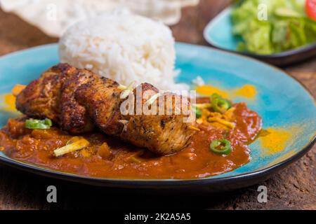 Indische Chicken Tikka Masala Stockfoto