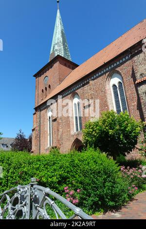 Kirche in Neustadt, Schleswig-Holstein Stockfoto