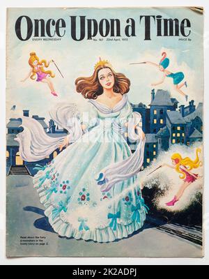 1970s Ausgabe des Once Upon A Time Childrens Magazine Stockfoto